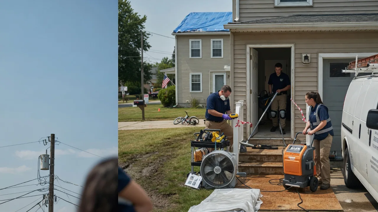 Water Damage Repair in Gooding, ID near me